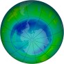 Antarctic Ozone 2009-08-14
